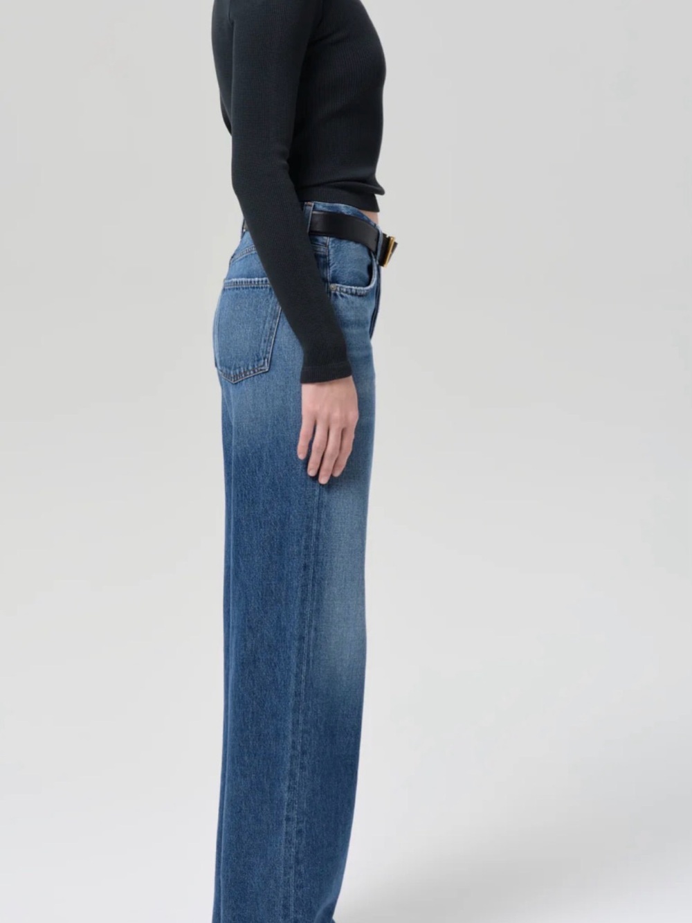 Citizens of Humanity Premium Vintage ANNiNA Dark Blue Button-Fly Jeans - Picture 4 of 13
